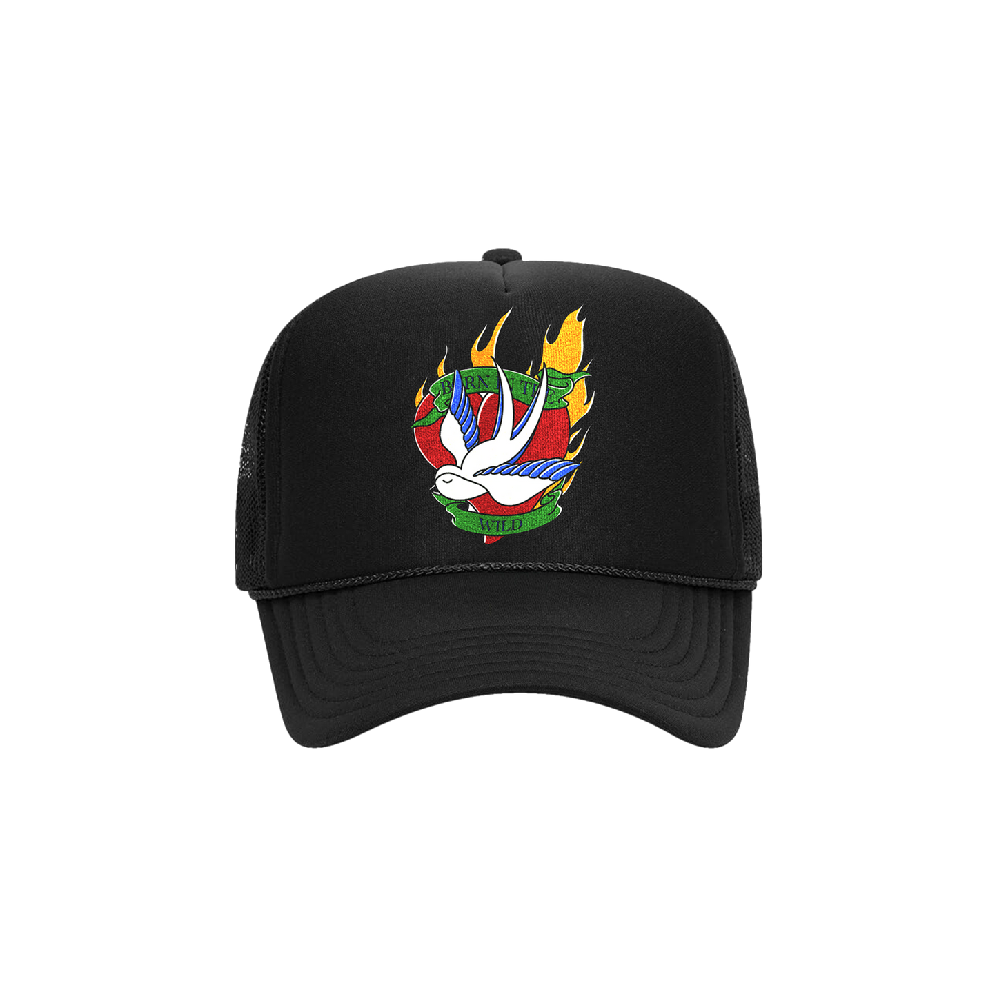 BORN IN THE WILD TRUCKER HAT